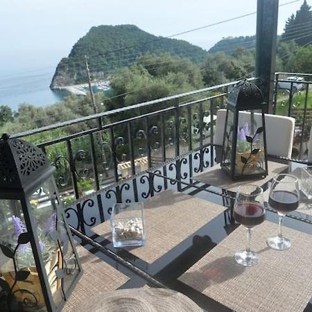 Villa Angela Panorama Paleokastritsa Exterior foto