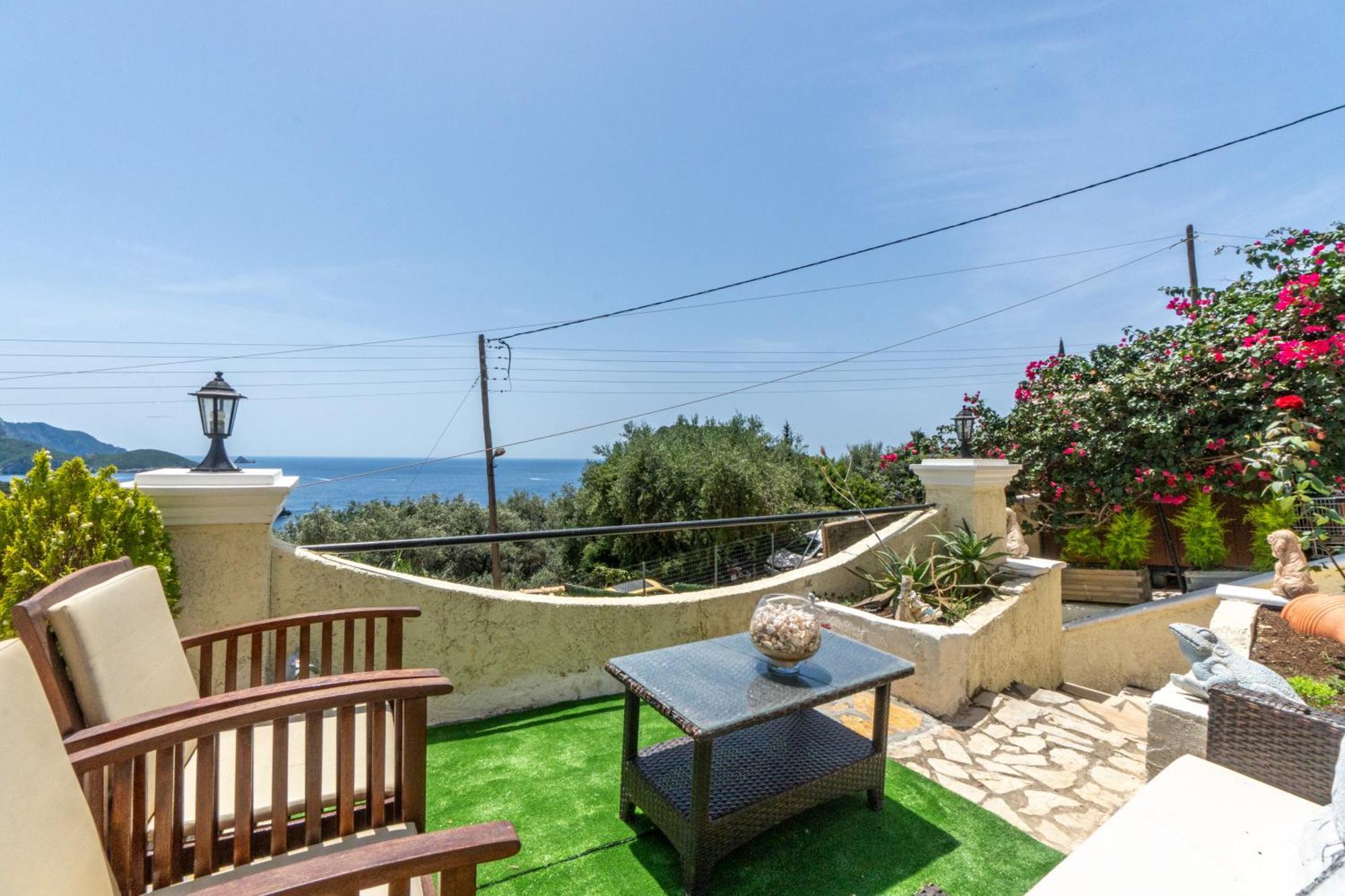 Villa Angela Panorama Paleokastritsa Exterior foto