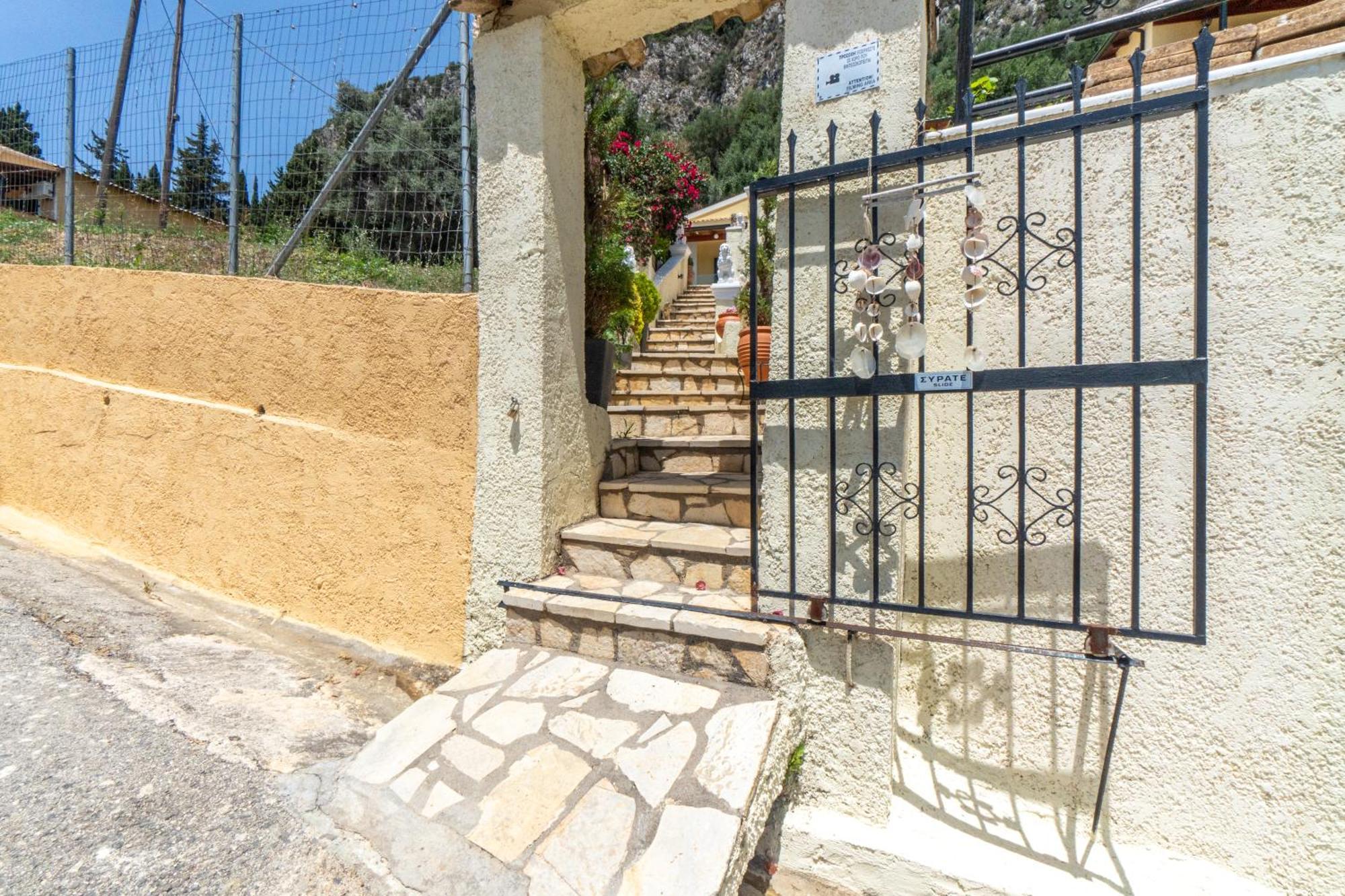 Villa Angela Panorama Paleokastritsa Exterior foto