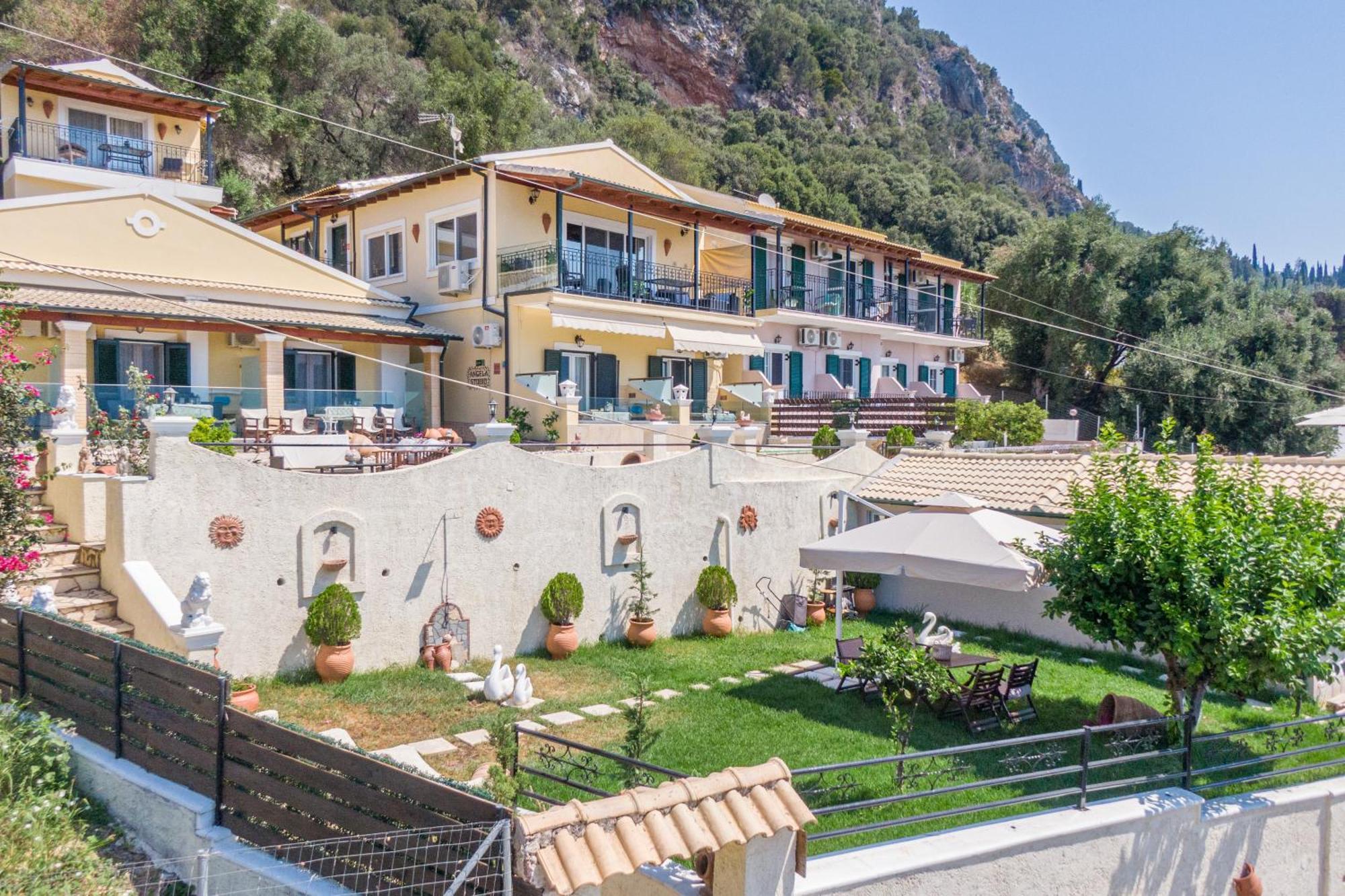 Villa Angela Panorama Paleokastritsa Exterior foto